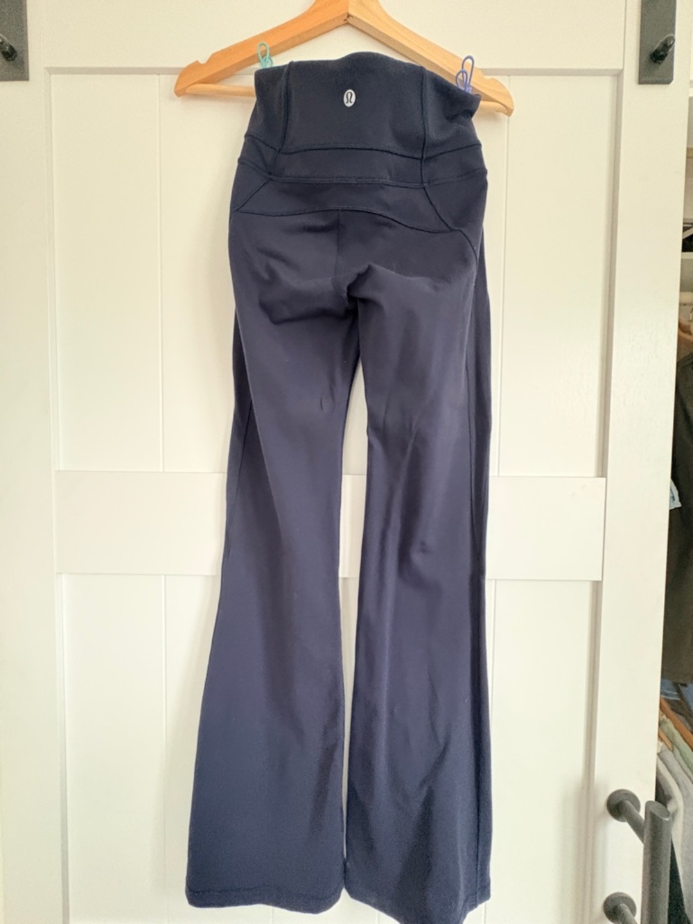 lululemon athletica Navy Flare Leggings